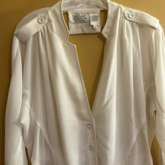 Byron Lars Backless Bow Blouse 10 - Picture 4 of 13